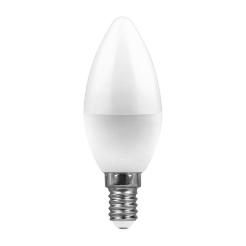 Лампа светодиодная/ Лампа светодиодная LED 7вт E14 белый матовая свеча