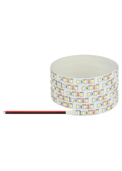 Лента светодиодная/ Лента светодиодная 9,6Вт/м 12В 3000К IP20 120LED/м LS2835-120LED-IP20-WW-eco-5м