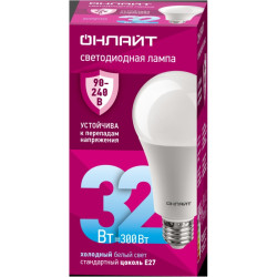 Лампа светодиодная/ Лампа светодиодная 32 Вт OLL-A70-32-230-6.5K-E27 PRO 90-240В