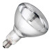 Лампа/ Лампа-термоизлучатель ИКЗ 220-250 E27 R127 цвет.гофр. белая Калашниково