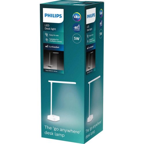 Настольная лампа Philips/ Настольная лампа Tilpa DSK212 PT 5W 50K W USB 02 Настольная лампа Philips/ Настольная лампа Tilpa DSK212 PT 5W 50K W USB 02