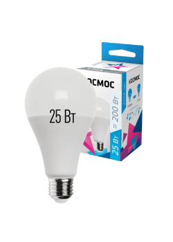 Лампа светодиодная/ Лампа светодиодная LED 25Вт 220В E27 D65х130 4500 белый A65