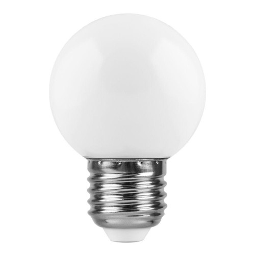 Лампа светодиодная/ Лампа светодиодная LED 1вт Е27 белый 2700К (шар)