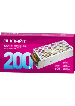 Драйвер/ Драйвер 200w OD-P200-IP20-24V