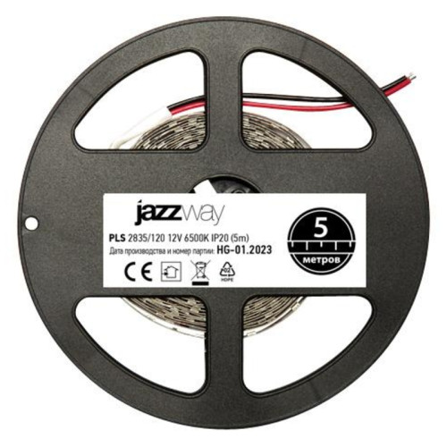 Лента светодиодная/ Лента светодиодная LEDx120/м 5м 10 Вт/м 12В белый IP20 (5м)
