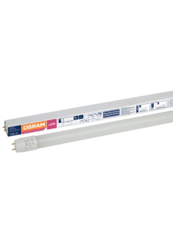 Лампа светодиодная/ Лампа светодиодная T8 линейная LED 18Вт G13 SubstiTUBE Basic(замена 36 Вт) дневной белый 4000К прямое включение Osram