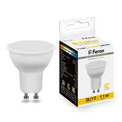 Лампа светодиодная/ Лампа светодиодная LED 11вт 230в GU10 теплый