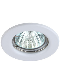 Светильник штампованный/ Светильник штампованный MR16,12V/220V, 50W белый ST1 WH
