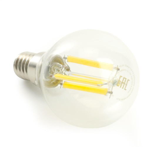 Лампа светодиодная/ Лампа светодиодная LED 8вт Е14 белый шар FILAMENT .PRO