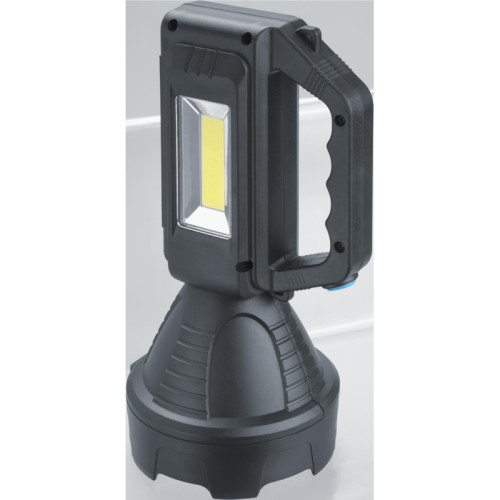 Фонарь светодиодный/ Фонарь светодиодный NPT-SP40-ACCU прожектор/кемпинг 1 LED, 3Вт + 1 COB, 5Вт