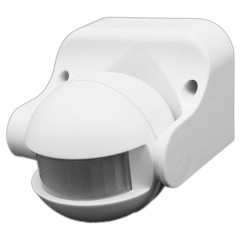 Датчик движения/ Датчик движения PMS-IR 009 1200 Вт 180 градусов 12м IP44 WH