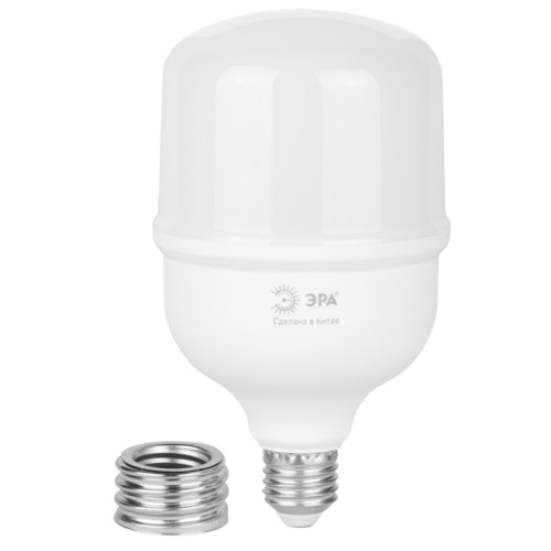 Лампа светодиодная/ Лампа светодиодная LED 100 Вт 9800Лм 6500К T140 холодный E27/E40 (переходник) 150-275В LED POWER T140-100W-6500-E27/E40 Red Line