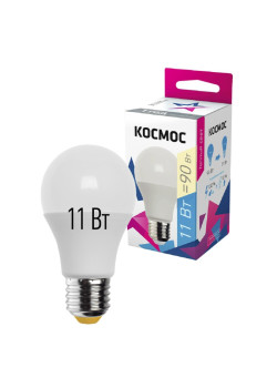 Лампа светодиодная/ Лампа светодиодная LED 11Вт 220В Е27 D60х108 3000 теплый 900Лм А60