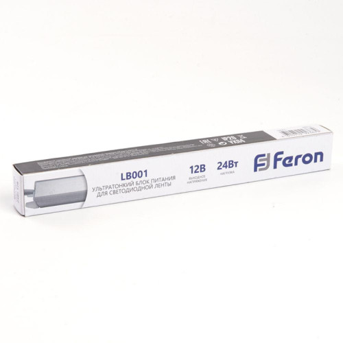 Драйвер светодиодный/ Драйвер светодиодный LED 24w 12v ультратонкий
