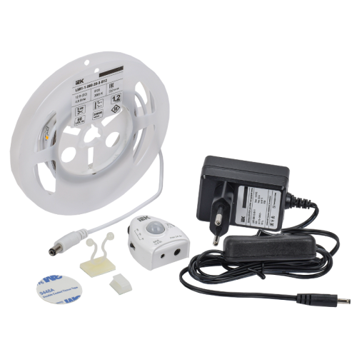 Комплект DIY (2835WW60-4,8-IP20-12В 1,2м + др. + ДД)