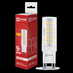 Лампа светодиодная/ Лампа светодиодная LED-JCD 230В 9Вт G9 4000К 860Лм IN HOME