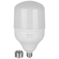Лампа светодиодная высокой мощности LED 100 Вт 10000Лм 6500К T140 холодный E27/E40 (переходник) 170-265В LED POWER T140-100W-865-E27/E40 Green Line