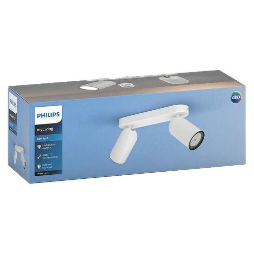 Потолочный светильник Philips/ Потолочный светильник PONGEE bar/tube white 2xNW 230V