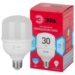 Лампа светодиодная/ Лампа светодиодная LED 30 Вт 2900Лм 4000К T80 нейтральный E27 150-275В LED POWER T80-30W-4000-E27 Red Line