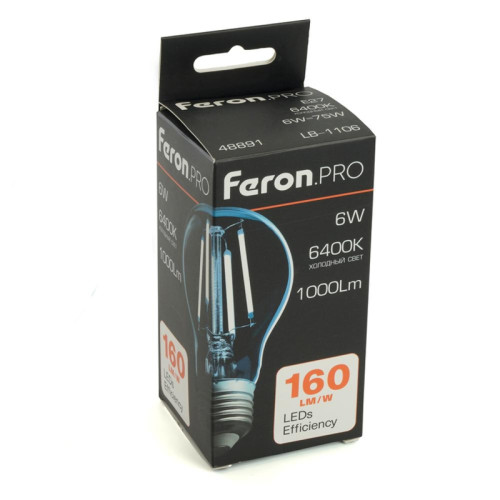Лампа светодиодная/ Лампа светодиодная LED 6вт Е27 дневной FILAMENT .PRO Лампа светодиодная/ Лампа светодиодная LED 6вт Е27 дневной FILAMENT .PRO