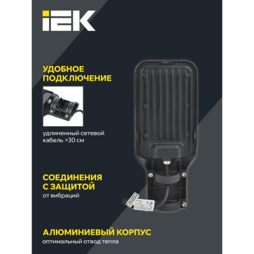 Светильник/ Светильник LED консольный уличный ДКУ 1013-100Д 5000К IP65