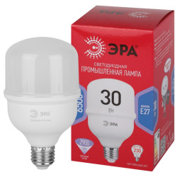 Лампа светодиодная/ Лампа светодиодная LED 30 Вт 2900Лм 6500К T80 холодный E27 150-275В LED POWER T80-30W-6500-E27 Red Line