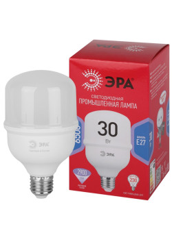 Лампа светодиодная/ Лампа светодиодная LED 30 Вт 2900Лм 6500К T80 холодный E27 150-275В LED POWER T80-30W-6500-E27 Red Line