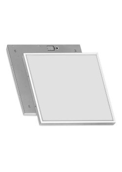Светильник светодиодный/ Светильник светодиодный CSVT AVRORA-90 32 588х588х25 CRI80 4000 opal-sand IP20 белый встраиваемый грильято