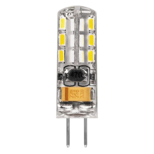 Лампа светодиодная/ Лампа светодиодная LED 2вт 12в G4 теплый капсульная