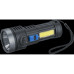 Фонарь светодиодный/ Фонарь светодиодный NPT-CP28-ACCU для работы 1 LED, 1В + 1 СОВ, 3Вт