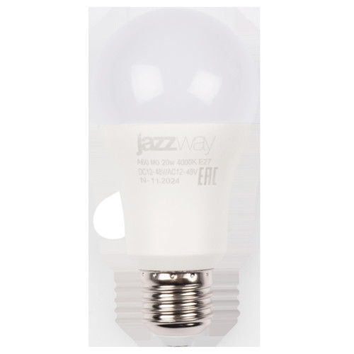 Лампа светодиодная/ Лампа светодиодная LED 20Вт A60 E27 4000K низковольтная 12-48V