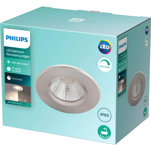 Встраиваемый светильник Philips/ Встраиваемые светильники DIVE SL261 RD 070 5.5W 27K N HV IP65R