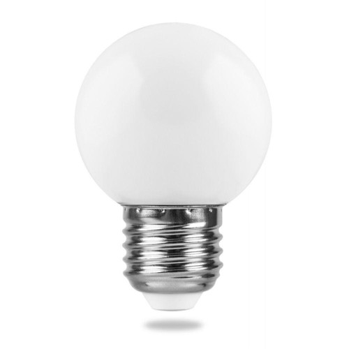 Лампа светодиодная/ Лампа светодиодная LED 1вт Е27 белый 6400К (шар)
