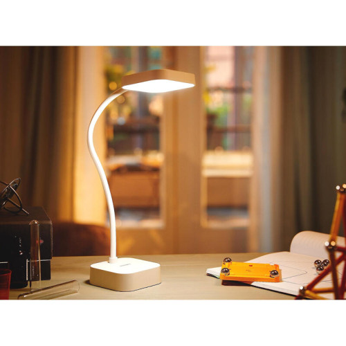 Настольная лампа Philips/ Настольная лампа Rock DSK211 PT 5W 50K W USB 02