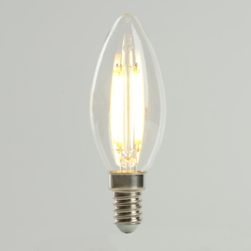 Лампа светодиодная/ Лампа светодиодная LED 8вт Е14 теплый свеча FILAMENT .PRO