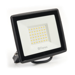 Прожектор светодиодный/ Прожектор светодиодный ДО-50w 6400К 4000 Лм IP65 черный
