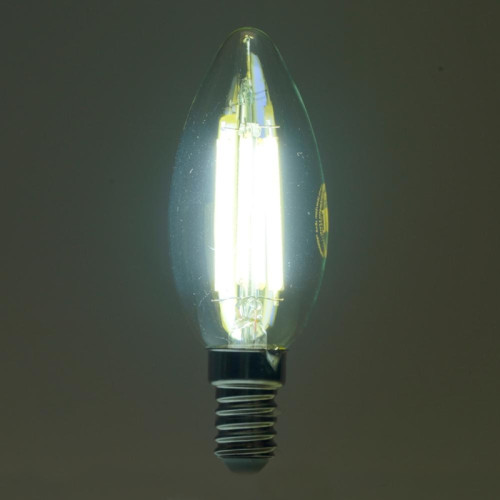 Лампа светодиодная/ Лампа светодиодная LED 8вт Е14 дневной свеча FILAMENT .PRO