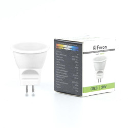 Лампа светодиодная/ Лампа светодиодная LED 3вт 230в G5.3 MR11 белый
