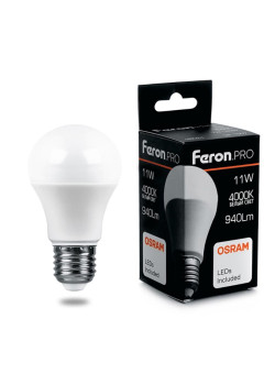 Лампа светодиодная/ Лампа светодиодная LED 11вт Е27 белый .PRO