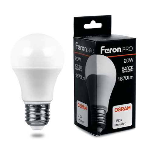 Лампа светодиодная/ Лампа светодиодная LED 20вт Е27 дневной .PRO