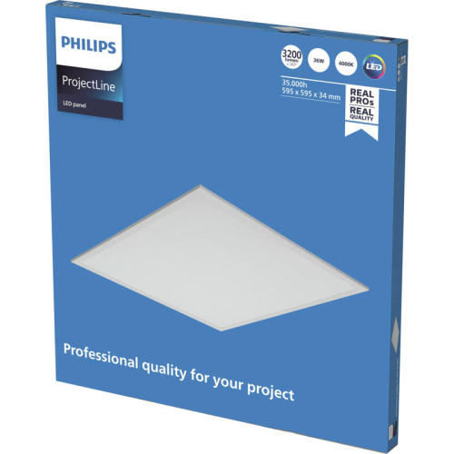 Панельный светильник Philips/ Панельный светильник Projectline Panel 6060 3200lm 4000K NOC