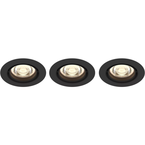 Встраиваемый светильник Philips/ Встраиваемые светильники IMPALA WGDIM SL264 RD 068 6W 27K BL 3PK