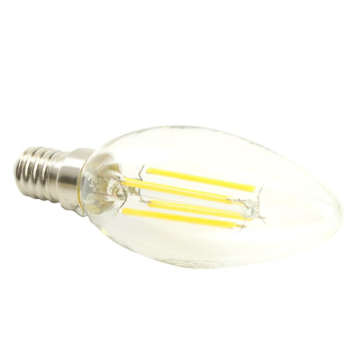 Лампа светодиодная/ Лампа светодиодная LED 6вт Е14 теплый свеча FILAMENT .PRO Лампа светодиодная/ Лампа светодиодная LED 6вт Е14 теплый свеча FILAMENT .PRO