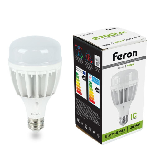 Лампа светодиодная/ Лампа светодиодная LED 30вт E27/E40 белый