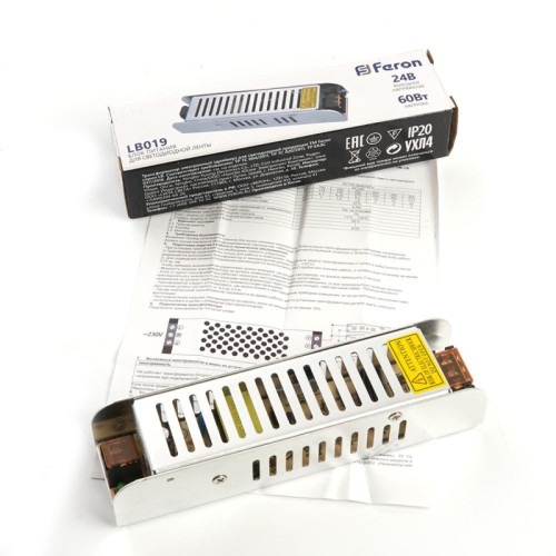 Драйвер светодиодный/ Драйвер светодиодный LED 60w 24v