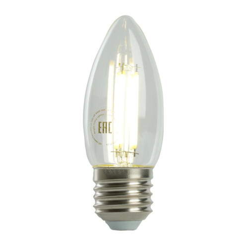 Лампа светодиодная/ Лампа светодиодная LED 6вт Е27 белый свеча FILAMENT .PRO