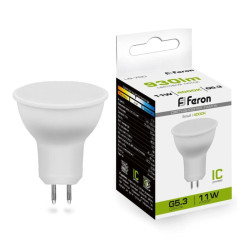 Лампа светодиодная/ Лампа светодиодная LED 11вт 230в G5.3 белый