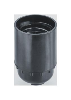 Патрон подвесной/ Патрон подвесной Е27 карболитовый черный