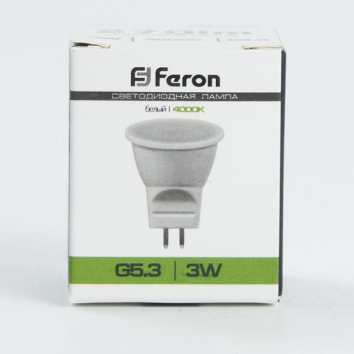 Лампа светодиодная/ Лампа светодиодная LED 3вт 230в G5.3 MR11 белый