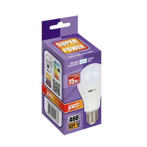 Лампа светодиодная/ Лампа светодиодная LED 15w E27 4000K груша 230/50